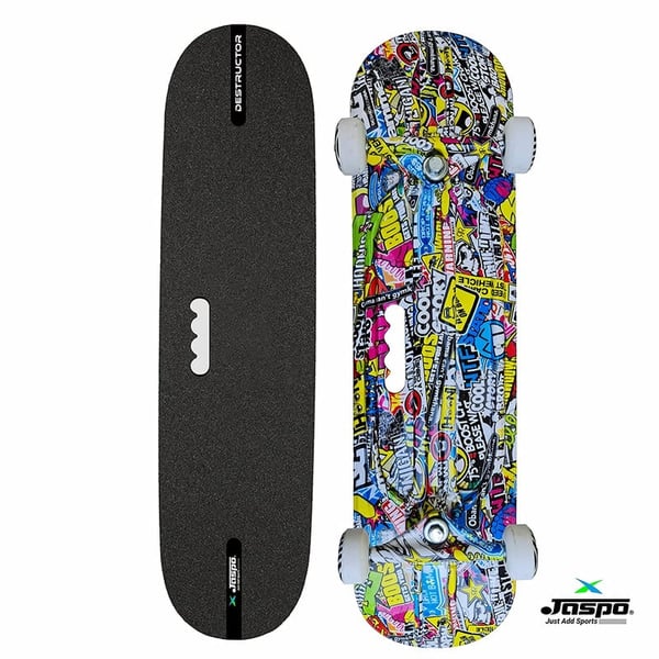 Jaspo - Cruiser Longboard |concave Standard Skate Board For Kids Teens & Adults |surf Board (camoflauge)