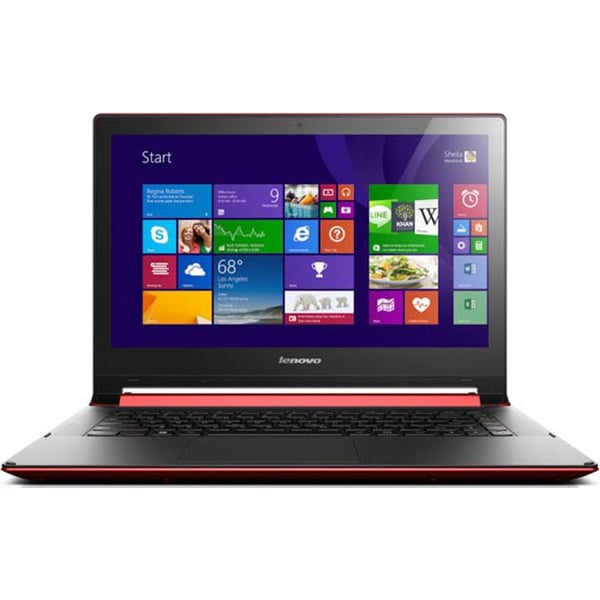 Lenovo Flex 2 Convertible Touch Laptop - Core i5 1.7GHz 4GB 500GB+8GB Shared 14inch Red