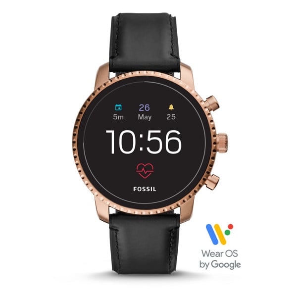 Fossil Gen4 Smartwatch Black Leather Men Fossil Gen4 Smartwatch Black Leather Men
