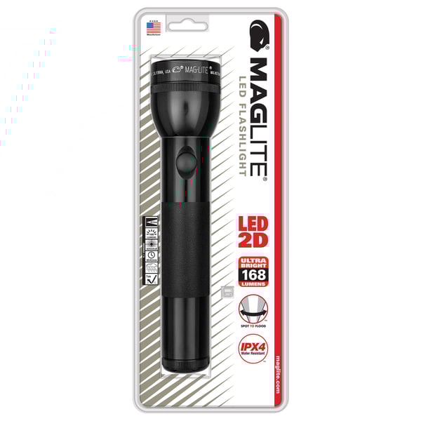 Maglite St2d016r 2d-cell Led Flashlight Black Lumens Torch Maglite St2d016r 2d-cell Led Flashlight Black Lumens Torch