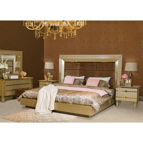 Milan Collection 5pcs Bedroom Set 205x210cm Milan Collection 5pcs Bedroom Set 205x210cm