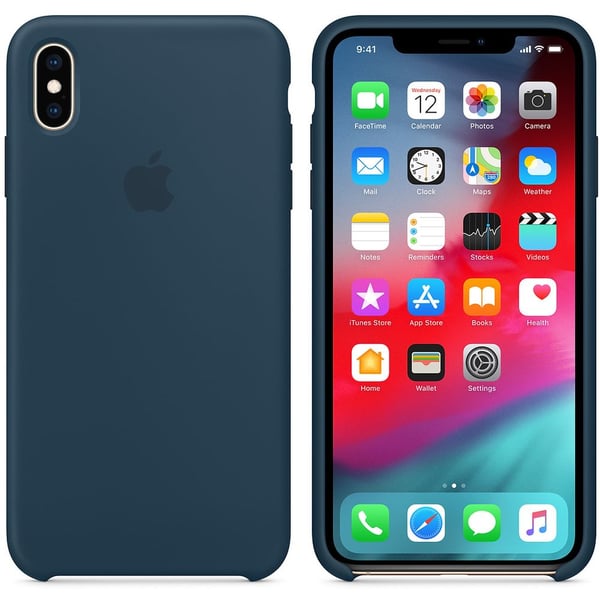 Apple Silicone Case Pacific Green iPhone XS Max