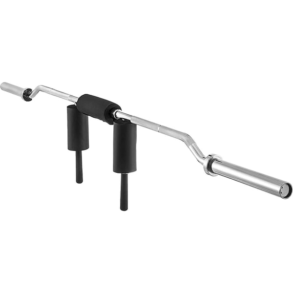 ULTIMAX Olympic Safety Squat Bar Fitness Squat Olympic Bar,700lbs Safety Squat Bar Attachment with Shoulder and Arm Pads for Weight Lifting & Bodybuilding