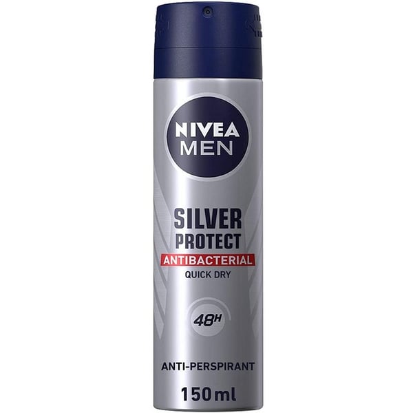 Nivea Silver Protect Deodorant Spray For Men 150ml
