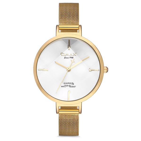 Omax Glamour Series Gold Mesh Analog Watch For Women GMA01G61Y Omax Glamour Series Gold Mesh Analog Watch For Women GMA01G61Y