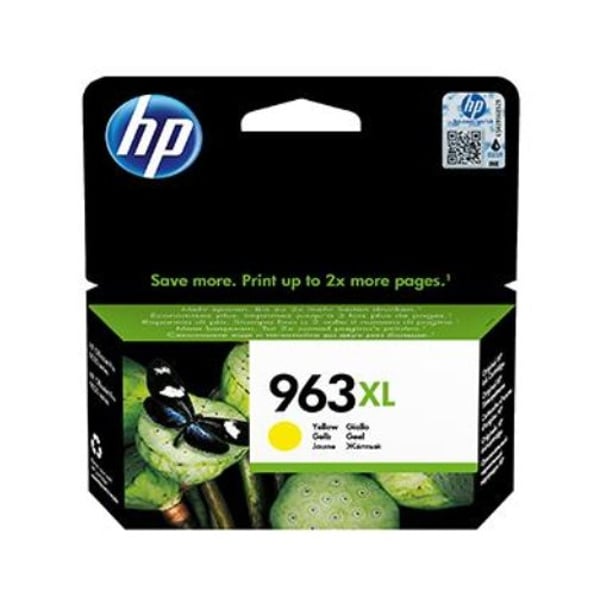 HP 963XL 3JA29AE High Yield Original Ink Cartridge Yellow HP 963XL 3JA29AE High Yield Original Ink Cartridge Yellow