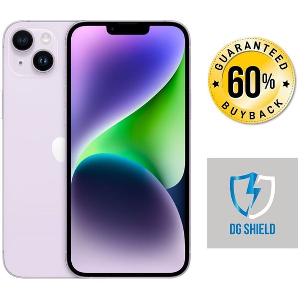 Apple iPhone 14 Plus 128GB Purple Pre-order + Guaranteed Buyback + DG Shield 1Year Apple iPhone 14 Plus 128GB Purple Pre-order + Guaranteed Buyback + DG Shield 1Year