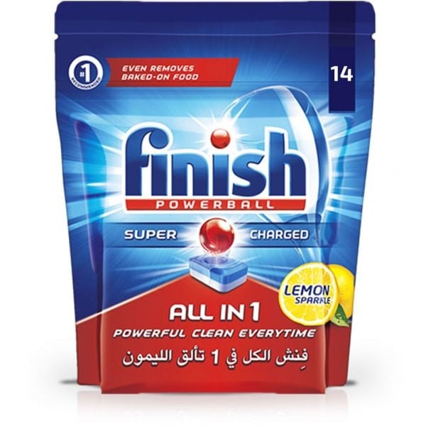 Finish Powerball All In One Ultra - Dishwasher Detergent - Large