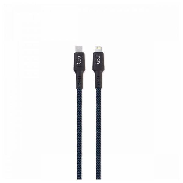 Goui Tough Lightning to Type C Cable Dark Blue 1.5m Goui Tough Lightning to Type C Cable Dark Blue 1.5m