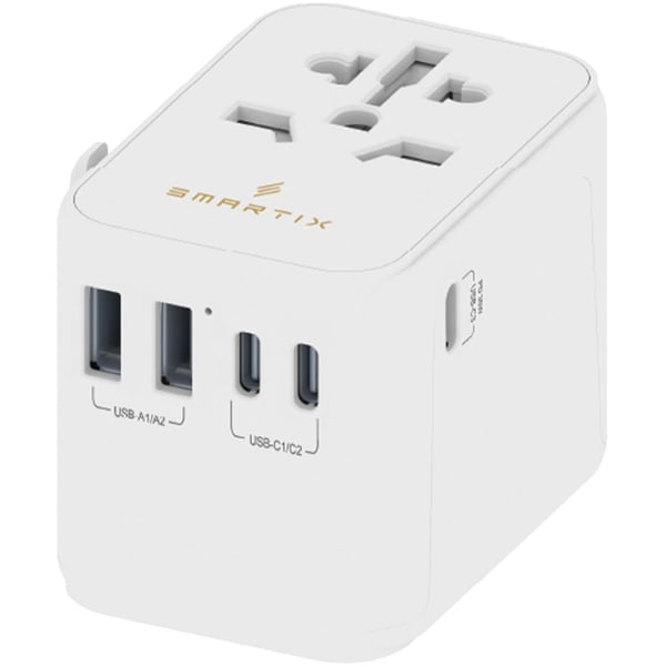 Smart Premium International Travel Adaptor White Smart Premium International Travel Adaptor White