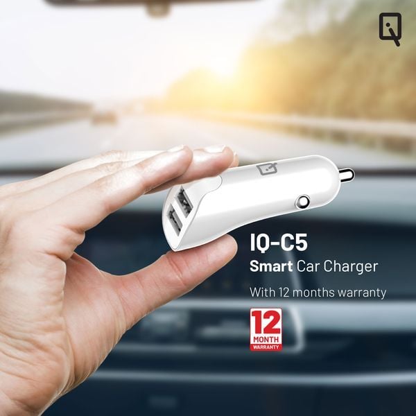 IQ Smart 2 USB Car Charger IQ Smart 2 USB Car Charger