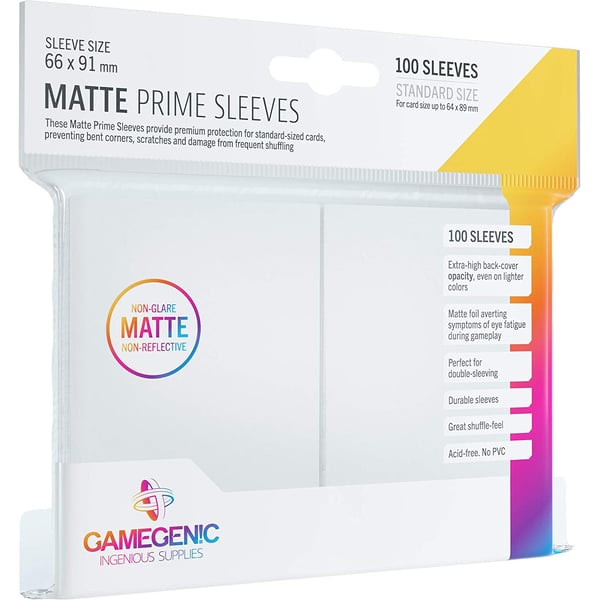 Sleeves: Gamegenic - Matte Prime, White