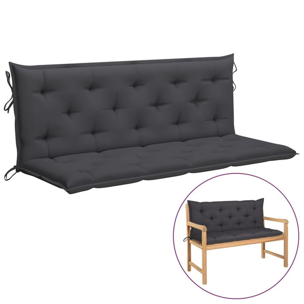 Vidaxl Cushion For Swing Chair Anthracite 150 Cm Fabric