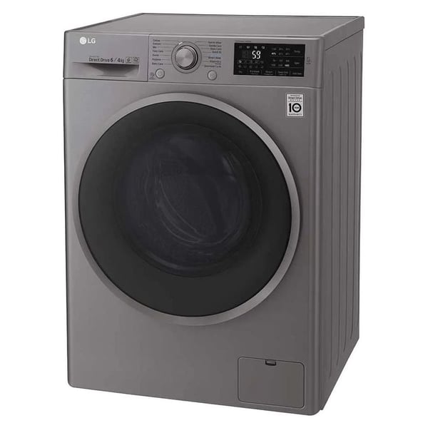LG Front Load Washer Dryer 6Kg Washer & 4Kg Dryer 6motion DD Inverter Direct Drive Smart Diagnosis F2J6NMP8S LG Front Load Washer Dryer 6Kg Washer & 4Kg Dryer 6motion DD Inverter Direct Drive Smart Diagnosis F2J6NMP8S