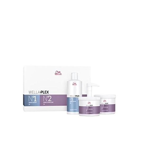 Wella Plex Salon Kit No And 2X No2, 6.9 Oz Each