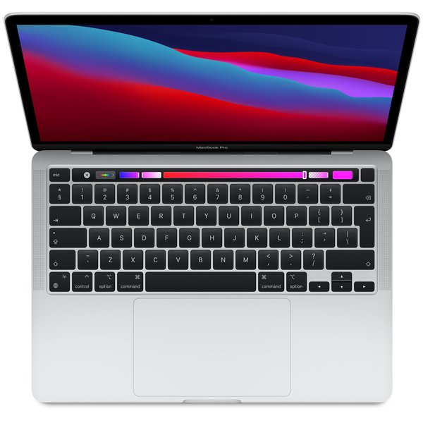 MacBook Pro 13-inch (2020) - M1 8GB 512GB 8 Core GPU 13.3inch Silver English Keyboard International Version