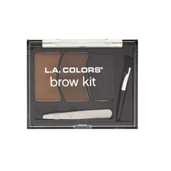 L.A. COLORS Beauty 2 Cosmetics - Brow Kit Medium L.A. COLORS Beauty 2 Cosmetics - Brow Kit Medium