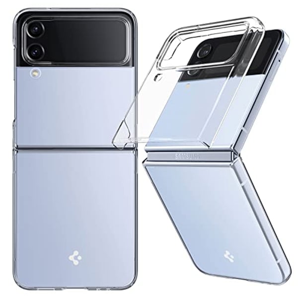 Spigen Air Skin Designed For Samsung Galaxy Z Flip 4 Case Cover (2022) - Crystal Clear