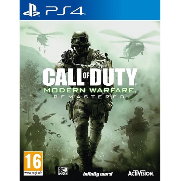 PS4 COD Modern Warfare Remastered Game