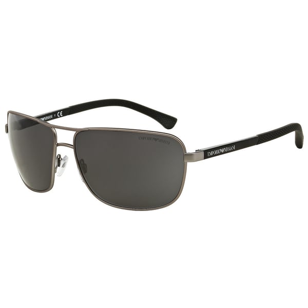 Emporio Armani Grey Metal Men EM-2033-313087-64 Sunglasses Emporio Armani Grey Metal Men EM-2033-313087-64 Sunglasses