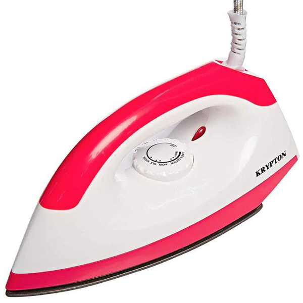 Krypton 1200 Watts Non Stick Coated Dry Iron With Temperature Control KNDI6001