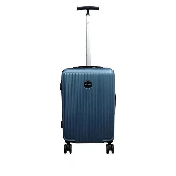 Highflyer Matrix Cabin ABS Trolley Luggage Bag 20 Inch Blue/Pink - THMATRIX20