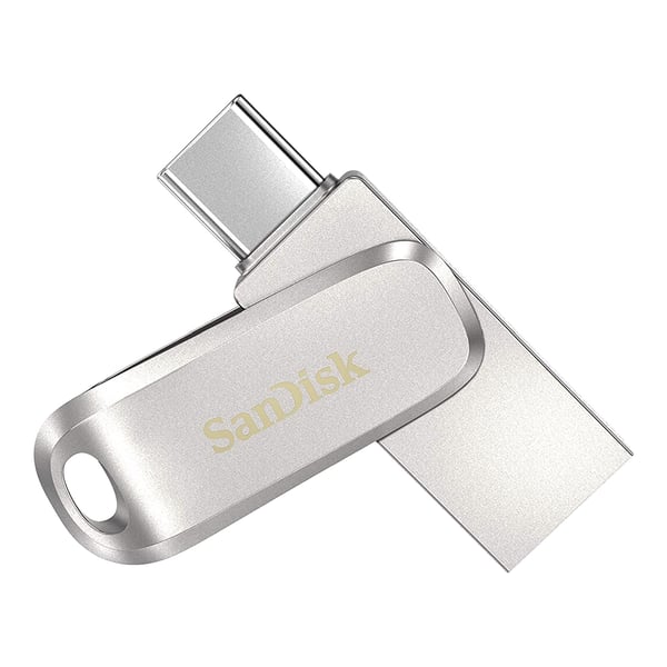 Sandisk Ultra Dual Drive Luxe Flash Drive USB Type-C 1TB SDDDC41T00G46 Sandisk Ultra Dual Drive Luxe Flash Drive USB Type-C 1TB SDDDC41T00G46