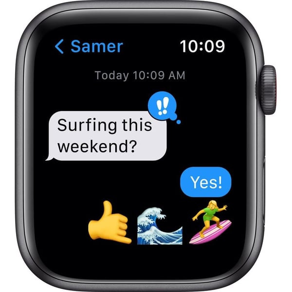Apple Watch SE GPS+Cellular 44mm Space Grey Aluminium Case Midnight Sport Band - Regular Apple Watch SE GPS+Cellular 44mm Space Grey Aluminium Case Midnight Sport Band - Regular