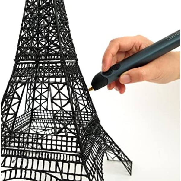 3Doodler Create+ pen Set - Black with 1 pc of PLA / ABS Single colorpack filaments