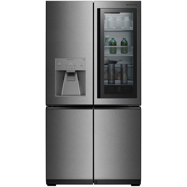 LG Refrigerator SIGNATURE InstaView Door-in-Door 950 Litres. Auto Open Door with Water Dispenser GRX33FGNGL LG Refrigerator SIGNATURE InstaView Door-in-Door 950 Litres. Auto Open Door with Water Dispenser GRX33FGNGL