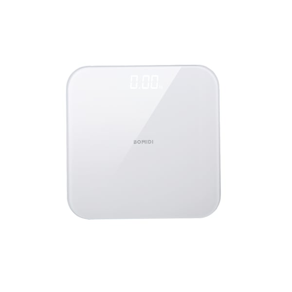 Bomidi W1 Smart Body Weight Scaling LED Digital Scale With High Precision Sensor Weight Scaling Triple A Battery - White Bomidi W1 Smart Body Weight Scaling LED Digital Scale With High Precision Sensor Weight Scaling Triple A Battery - White