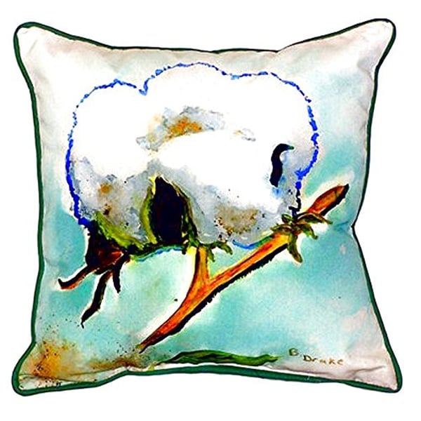 Betsy Drake Sn998 Cottonball Small Indoor/Outdoor Pillow, 12 Betsy Drake Sn998 Cottonball Small Indoor/Outdoor Pillow, 12
