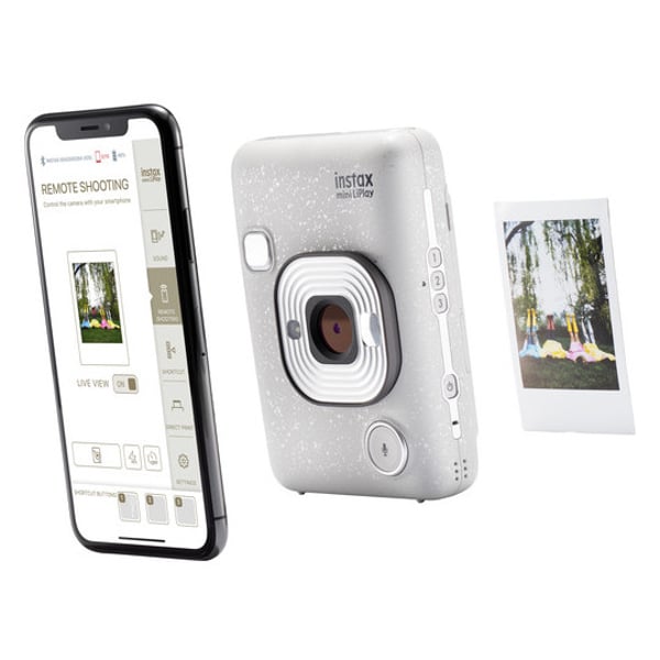 Fujifilm instax mini LiPlay Hybrid Instant Film Camera White price in