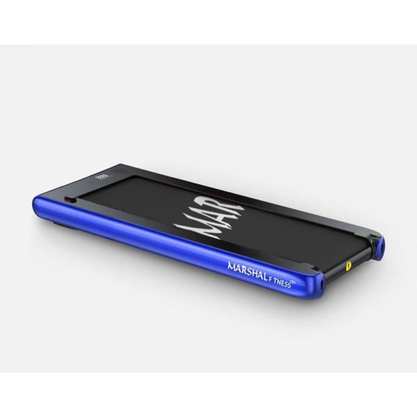 Marshal Fitness Flat Treadmill Walking Pad Mini Underdesk Home Use Machine | Mf-128-blue Marshal Fitness Flat Treadmill Walking Pad Mini Underdesk Home Use Machine | Mf-128-blue