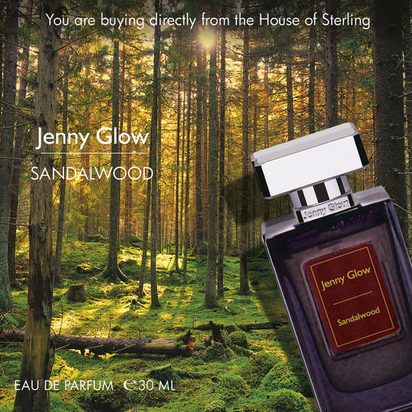 Jenny Glow Sandal Wood for Unisex, Pure Perfume, Eau De Parfum 30ml Maroon, from House of Sterling