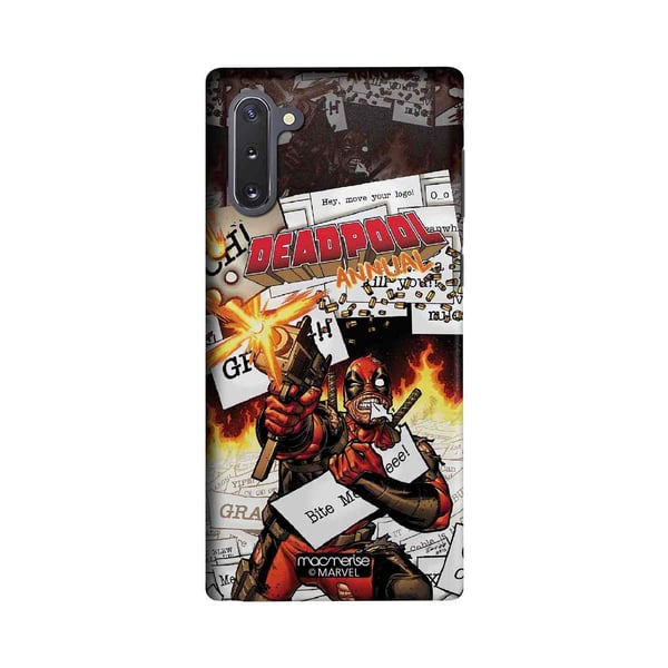 Macmerise Comic Deadpool - Sleek Phone Case For Samsung Note10 Macmerise Comic Deadpool - Sleek Phone Case For Samsung Note10