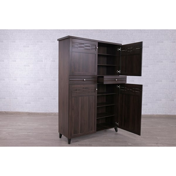 Buy Pan Emirates Lushail Shoe Rack (4 Dr+2 Drw) Online in UAE Sharaf DG