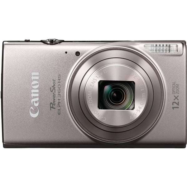 Canon PowerShot ELPH 360 HS Digital Camera - Silver
