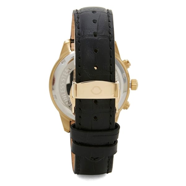 Omax PG10G22I Mens Multifunction Leather Watch Omax PG10G22I Mens Multifunction Leather Watch