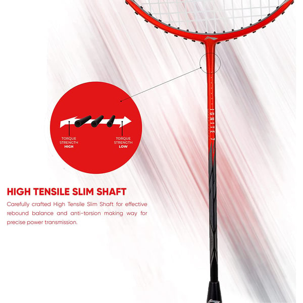 Buy Li-ning Ignite 7 Aypr078-4 Strung Badminton Racket Online in UAE ...