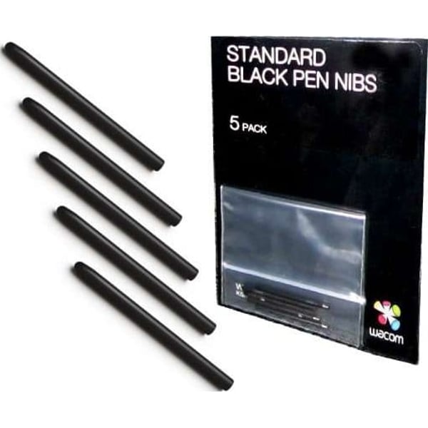 Buy Wacom Standard Black Pen Nibs Set of 5 Online in UAE