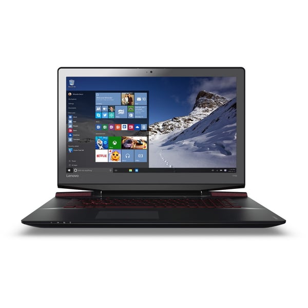 Lenovo ideapad Y900-17ISK Gaming Laptop - Core i7 2.7GHz 32GB 1TB+128GB 8GB Win10 17.3inch FHD Black