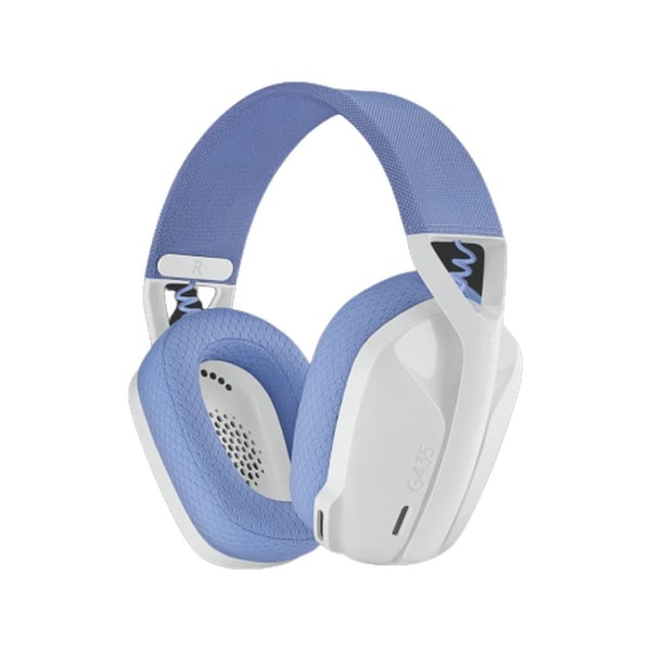 Logitech 981-001074 G435 Wireless On Ear Gaming Headset White