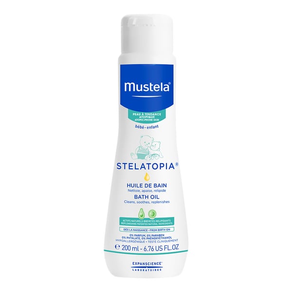 Mustela Stelatopia Bath Oil 200 mL