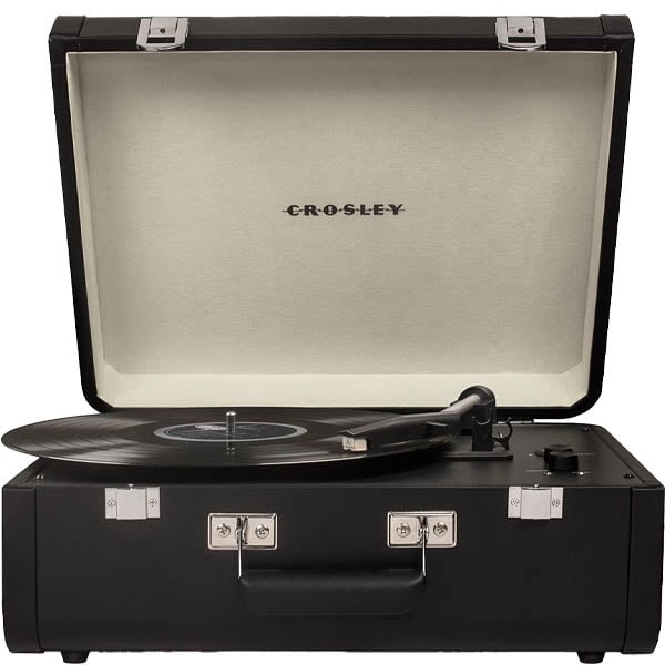 Crosley CR6252A-BK4 Portfolio Bluetooth Turntable Black Crosley CR6252A-BK4 Portfolio Bluetooth Turntable Black
