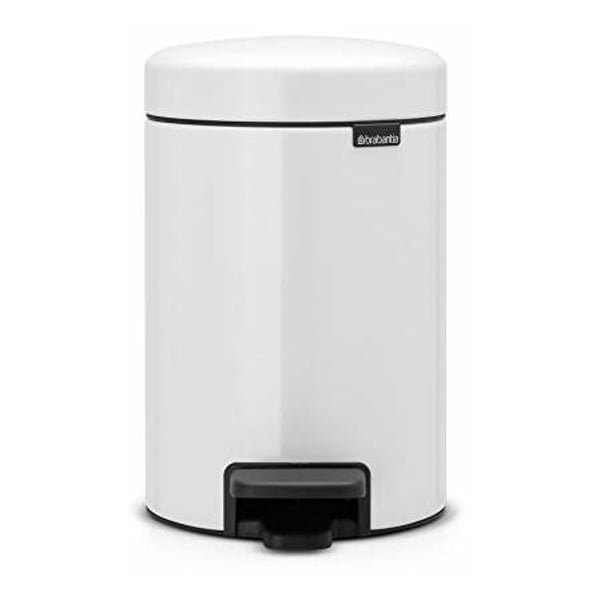 Brabantia 112126 Pedal Bin NewIcon 3Litre White