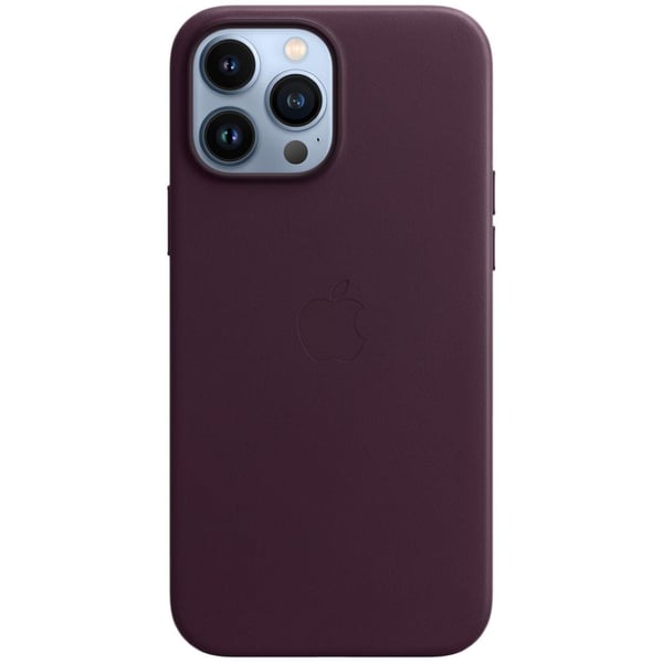 Apple Leather Case with MagSafe Dark Cherry iPhone 13 Pro Max
