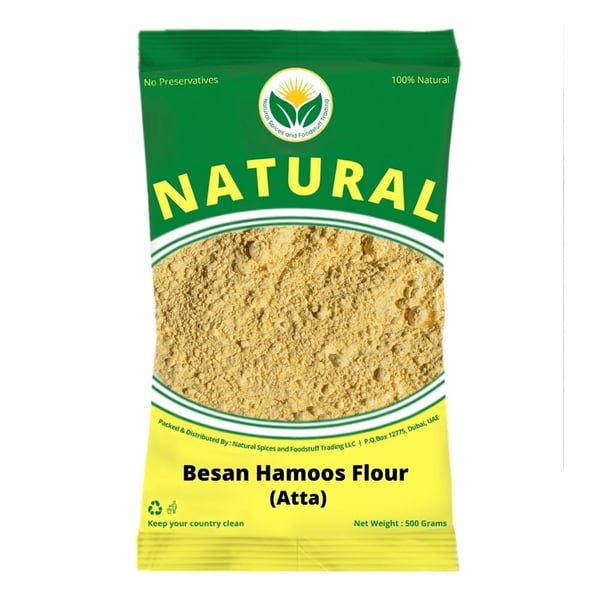 Natural Fresh Besan Hamoos Flour (atta) 2kg Natural Fresh Besan Hamoos Flour (atta) 2kg