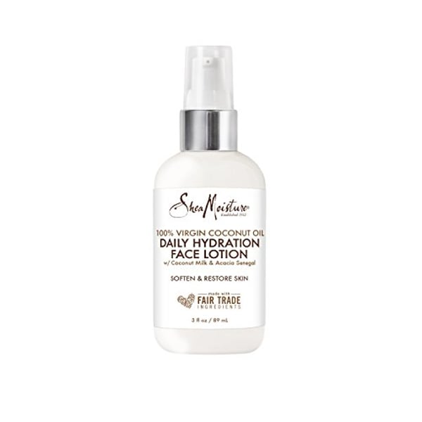 Sheamoisture Daily Hydration Face Lotion For All Skin Types 100% Virgin Coconut Oil For Daily Hydration 3 Oz
