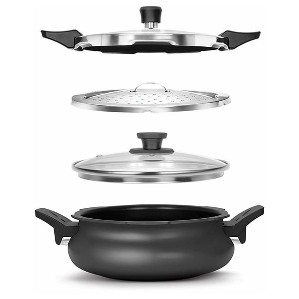 Pigeon Aluminium Multipurpose Kadai Pressure Cooker 5 Litres Online Shopping on Pigeon Aluminium Multipurpose Kadai Pressure Cooker 5 Litres in Muscat Sohar Duqum Salalah Sur in Oman
